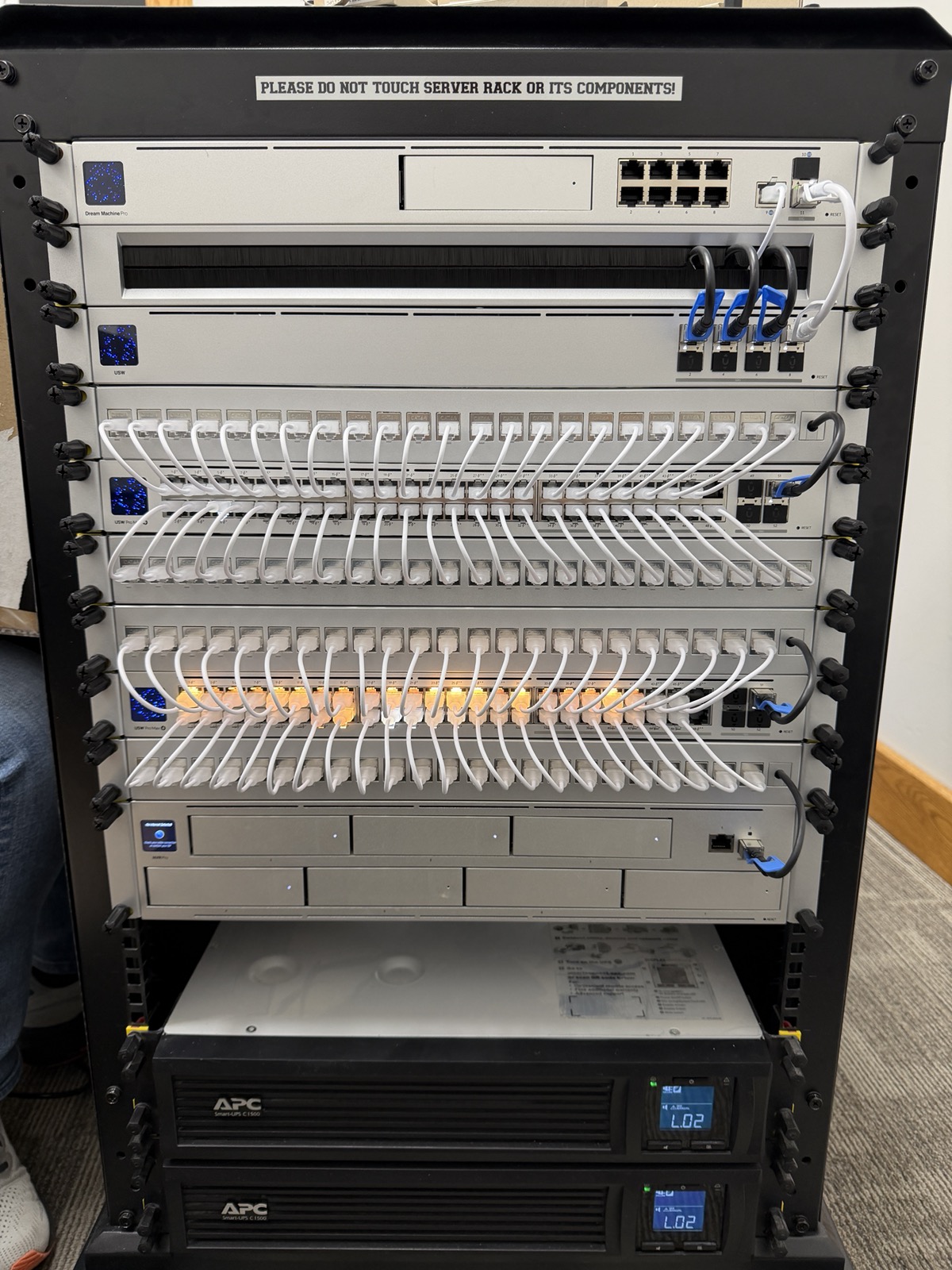 Office MDF · 12U rack